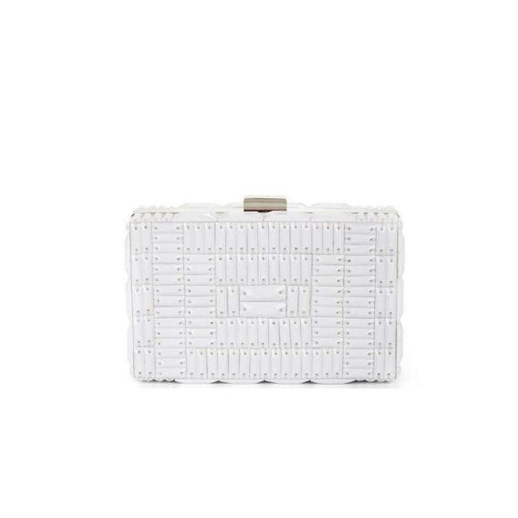 BCBGMAXAZRIA - Lexi Large Beaded Box Clutch